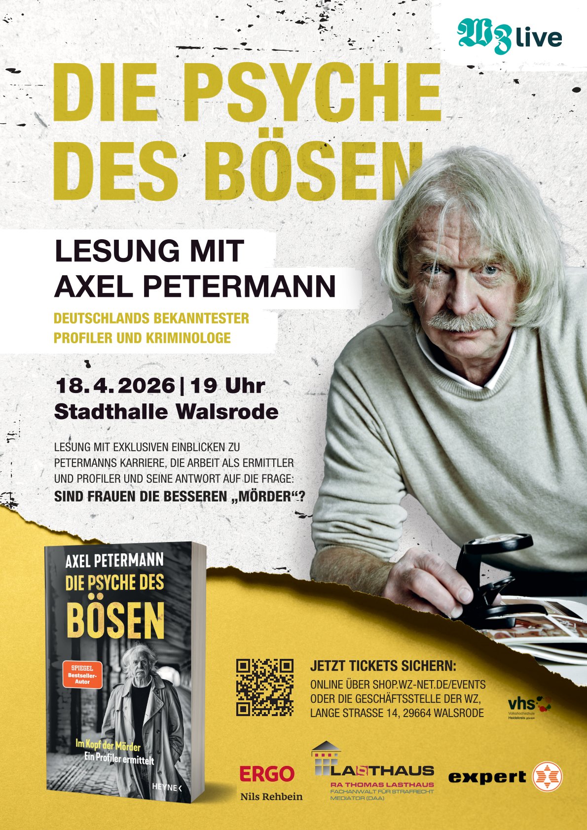 Lesung: Die Psyche des Bösen