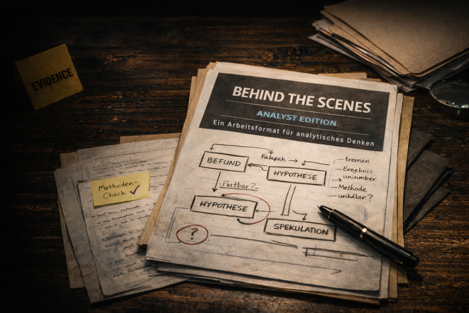 Behind the Scenes – Analyst Edition
