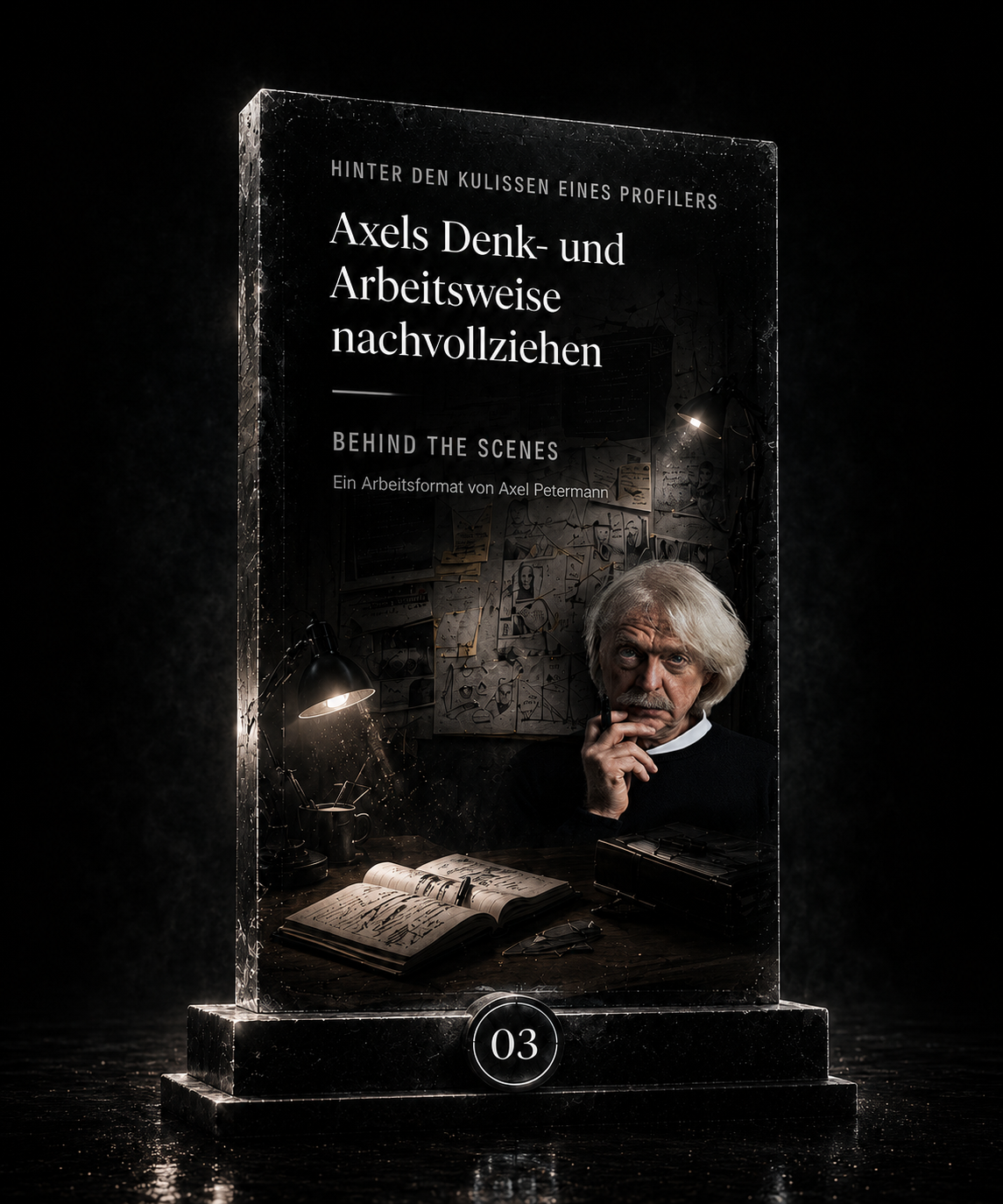 Behind the Scenes – Axels Denk- und Arbeitsweise nachvollziehen