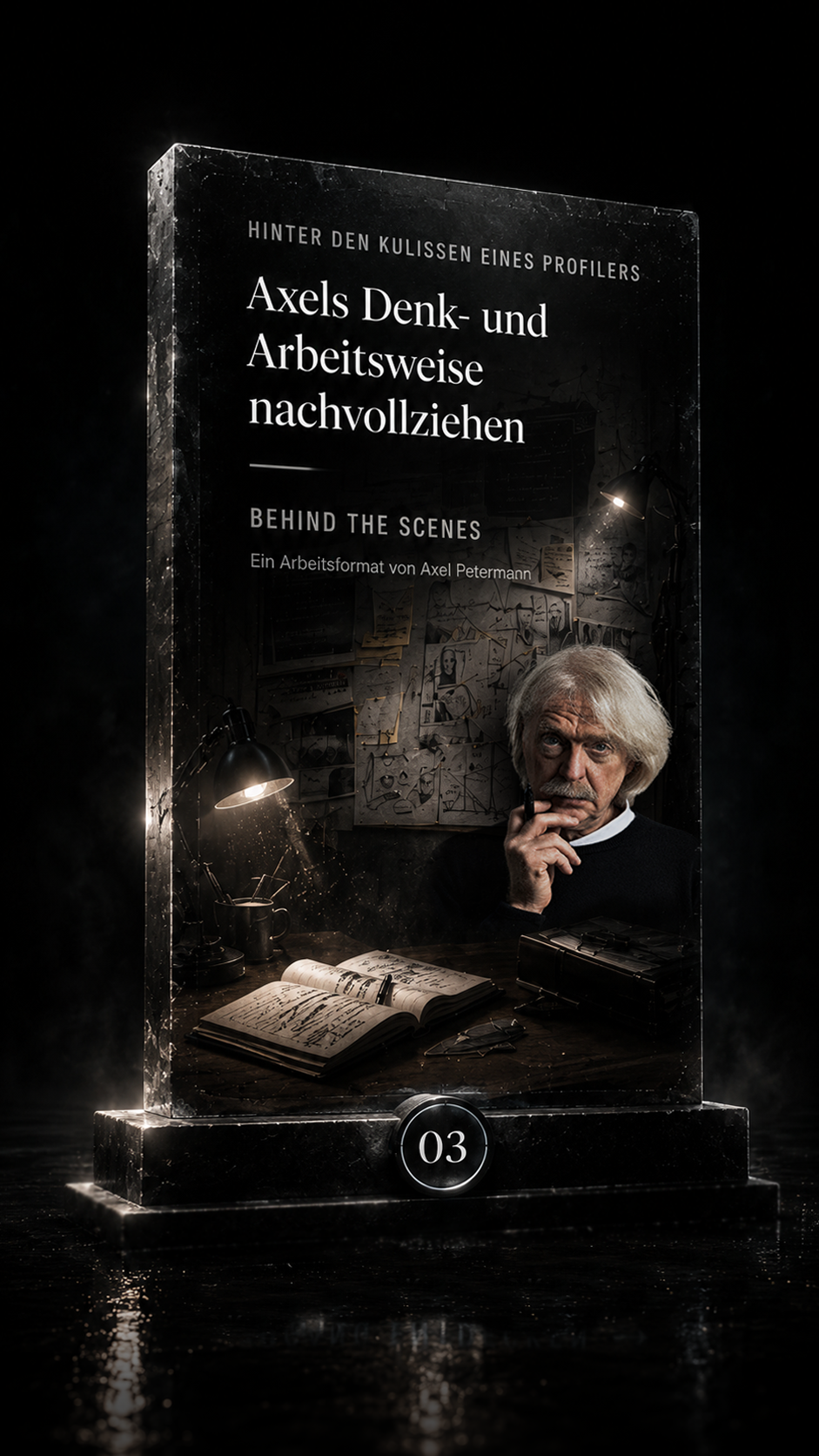 Behind the Scenes – Axels Denk- und Arbeitsweise nachvollziehen