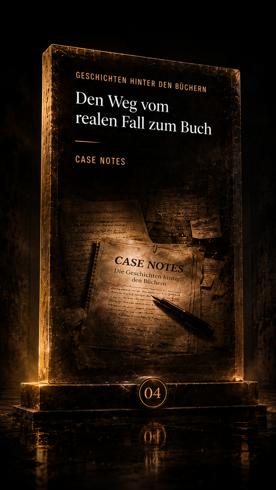 Case Notes – den Weg vom realen Fall zum Buch