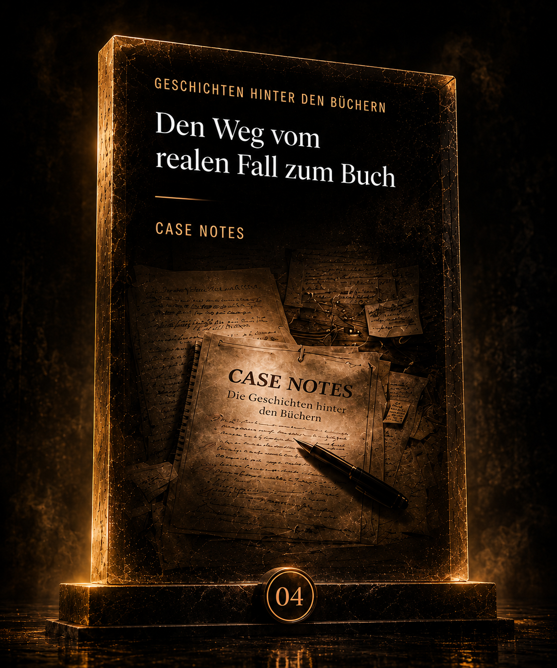 Case Notes – Die Geschichten hinter den Büchern von Axel Petermann